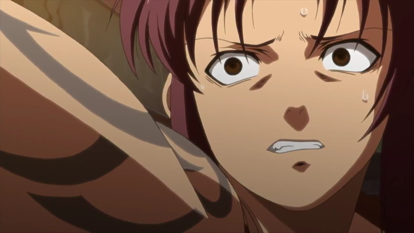 Rock and Revy Argue, Black Lagoon - Musing’s on Anime ImageryFull. 