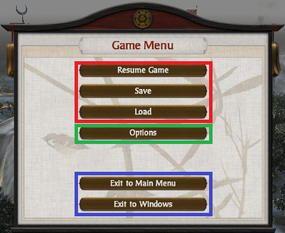 Main Menu